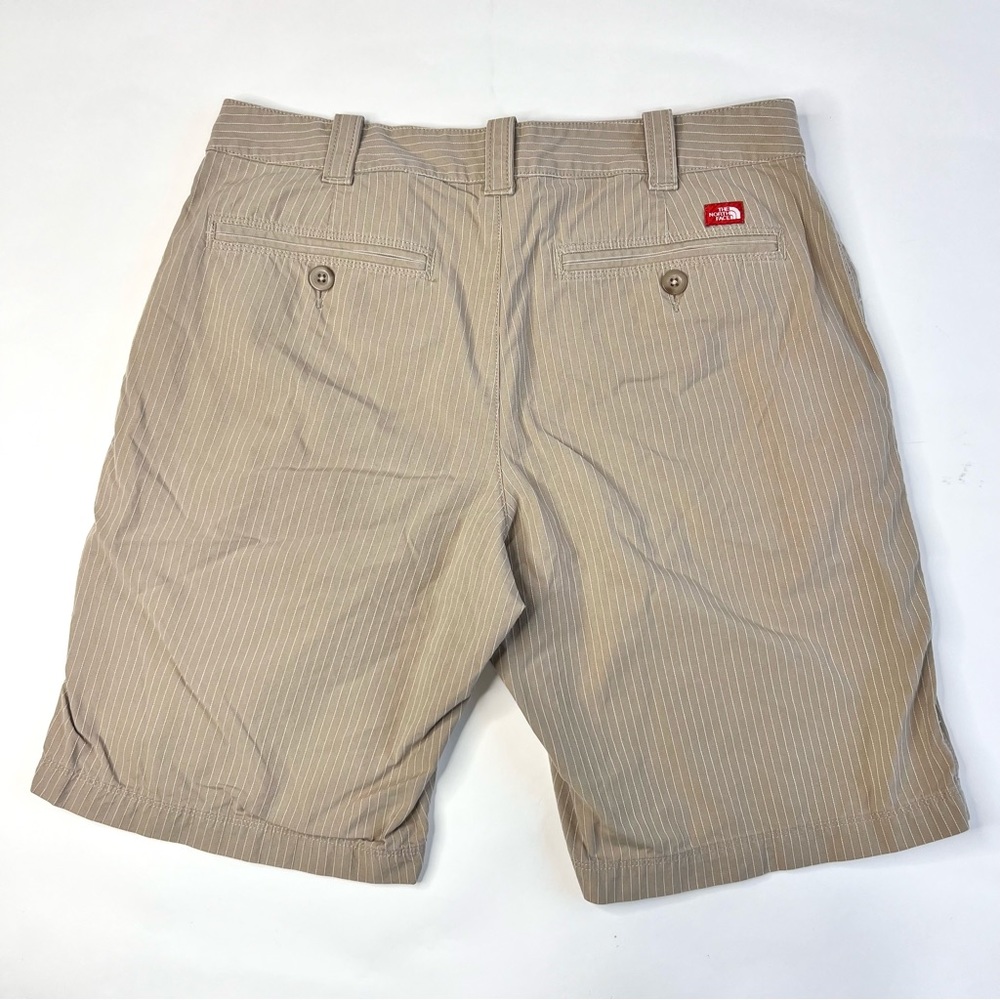 The North Face Women’s Pinstripe Khaki Hiking Shorts Size 10 32x10